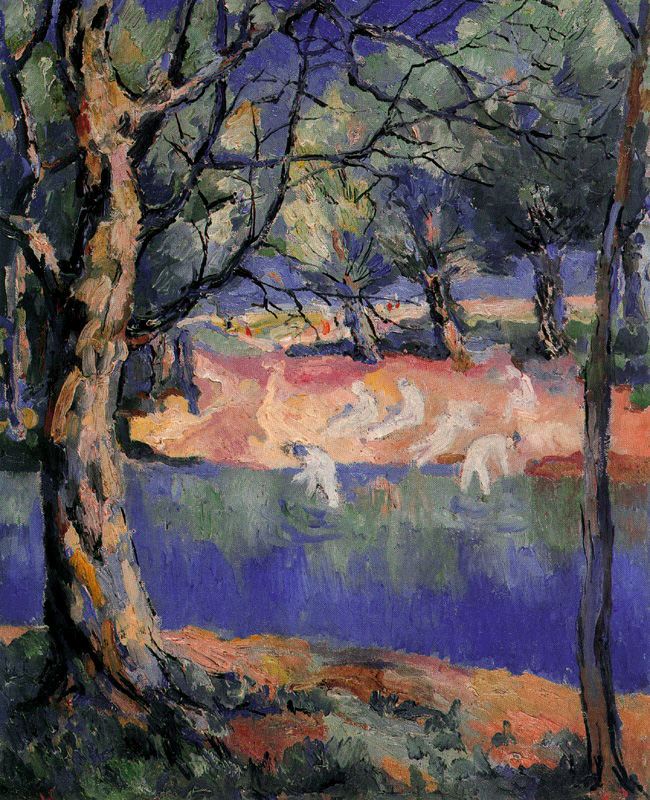 River in Forest - Kazimir Malevich - Reproductions de tableaux et peintures haut de gamme