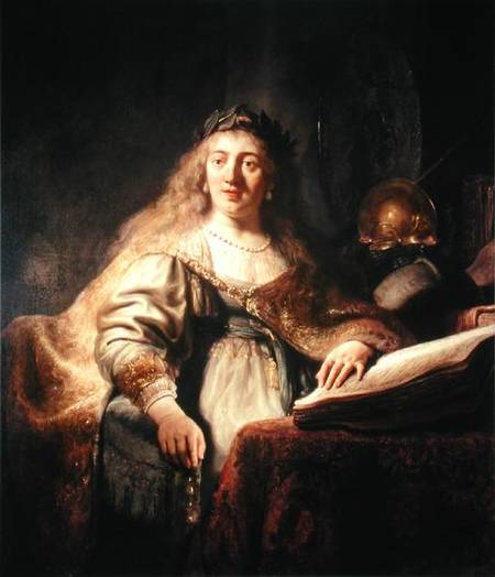 Saskia en Minerve - Rembrandt van Rijn - Reproductions de tableaux et peintures haut de gamme