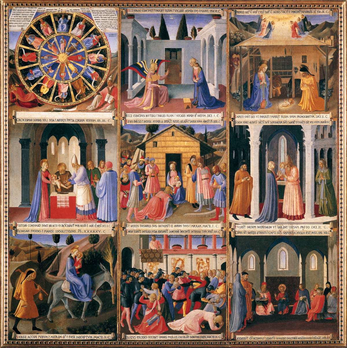 Scènes de la vie du Christ - Fra Angelico - Reproductions de tableaux et peintures haut de gamme