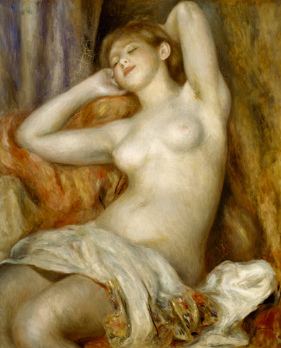 La baigneuse endormie (la Dormeuse) - Pierre-Auguste Renoir - Reproductions de tableaux et peintures haut de gamme