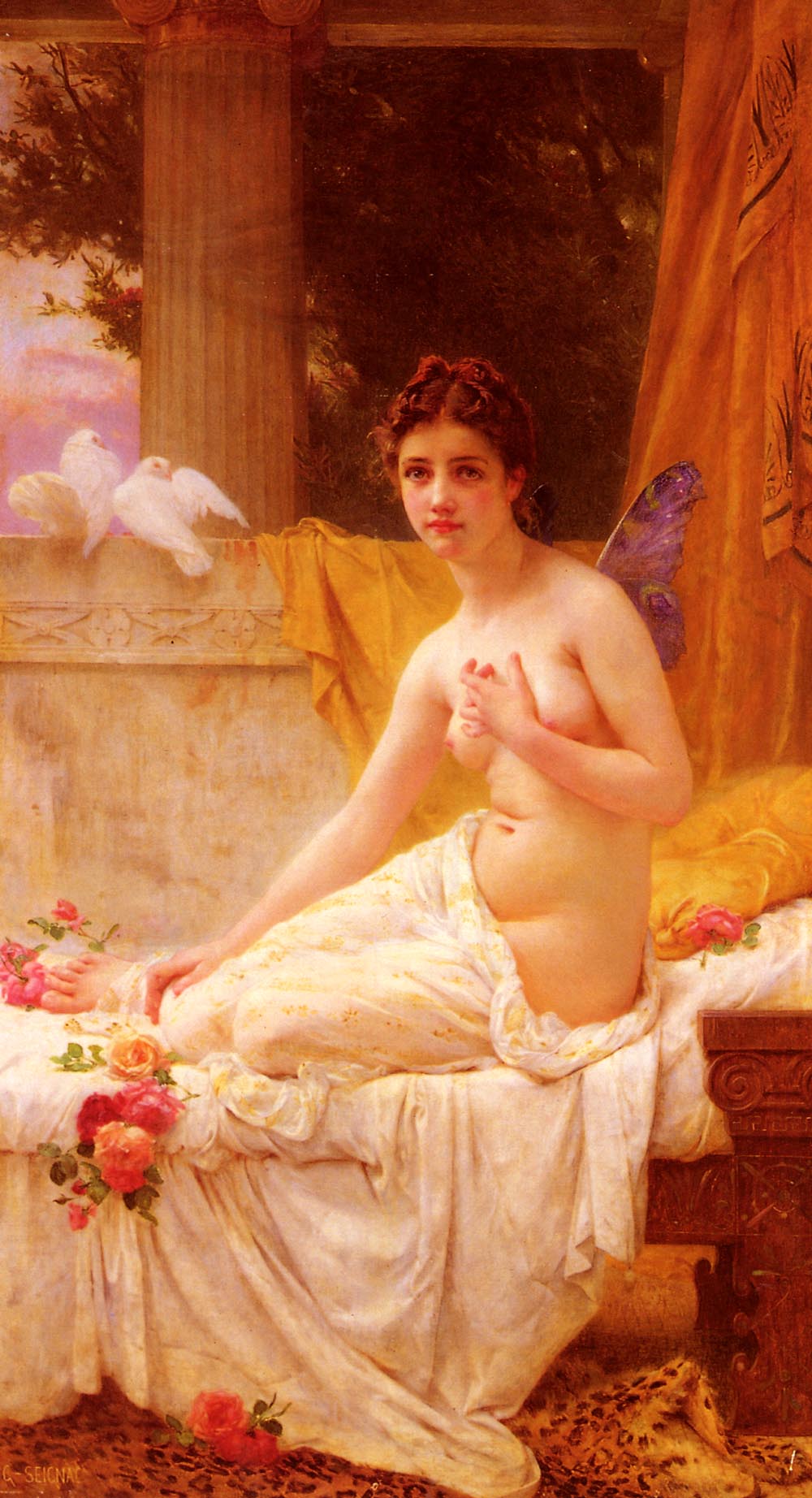 Psyché - Guillaume Seignac - Reproductions de tableaux et peintures haut de gamme