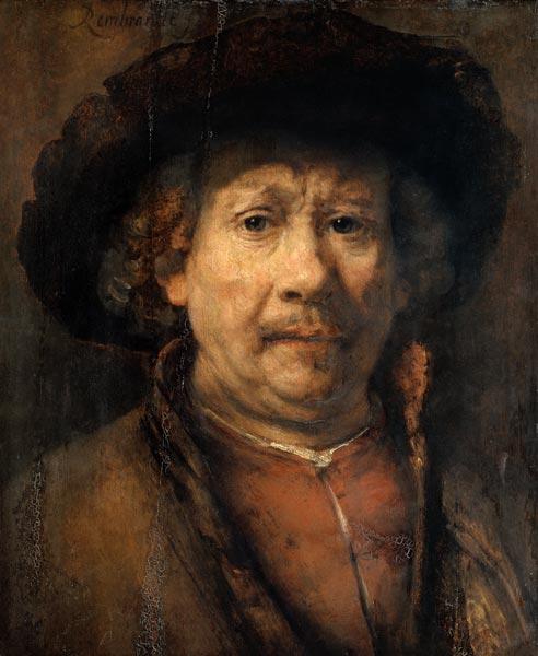 Auto-portrait VI - Rembrandt van Rijn - Reproductions de tableaux et peintures haut de gamme