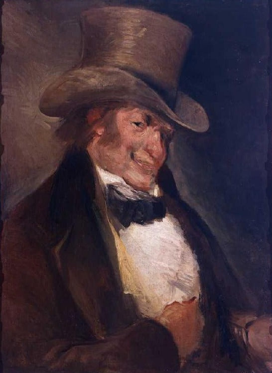 Autoportrait avec chapeau haut de forme - Francisco de Goya - Reproductions de tableaux et peintures haut de gamme