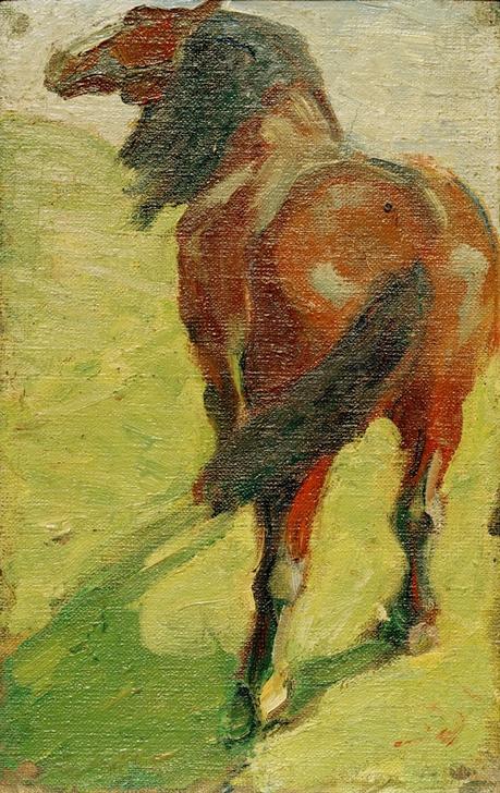 Étude d'un cheval - Franz Marc - Reproductions de tableaux et peintures haut de gamme