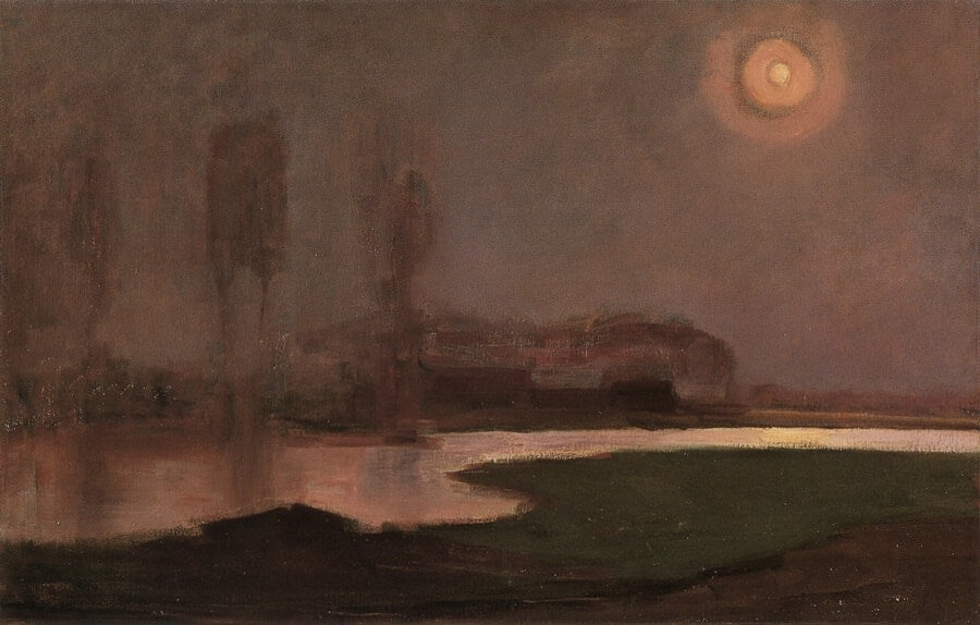 Nuit d'été - Mondrian - Reproductions de tableaux et peintures haut de gamme