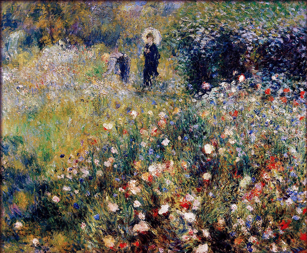 Paysage d'été - Pierre-Auguste Renoir - Reproductions de tableaux et peintures haut de gamme