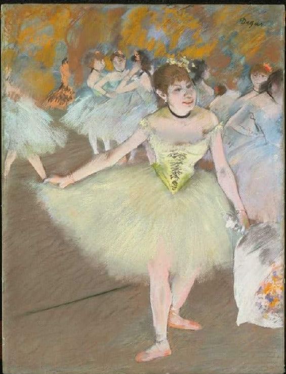 Danseuses sur la scène - Edgar Degas - Reproductions de tableaux et peintures haut de gamme