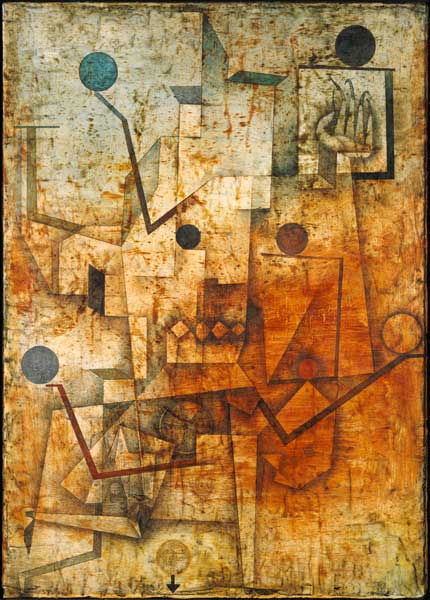 le diable jongle - Paul Klee - Reproductions de tableaux et peintures haut de gamme