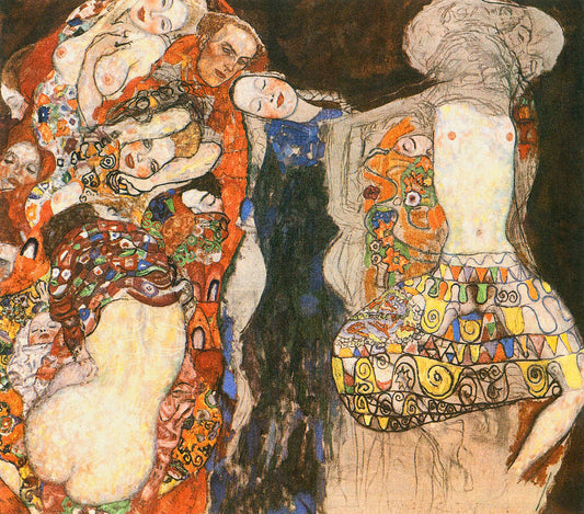 La mariée inachevé - Gustav Klimt - Reproductions de tableaux et peintures haut de gamme