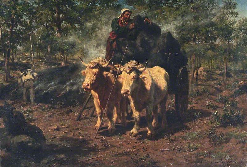 The Charcoal Burners - Rosa Bonheur - Reproductions de tableaux et peintures haut de gamme