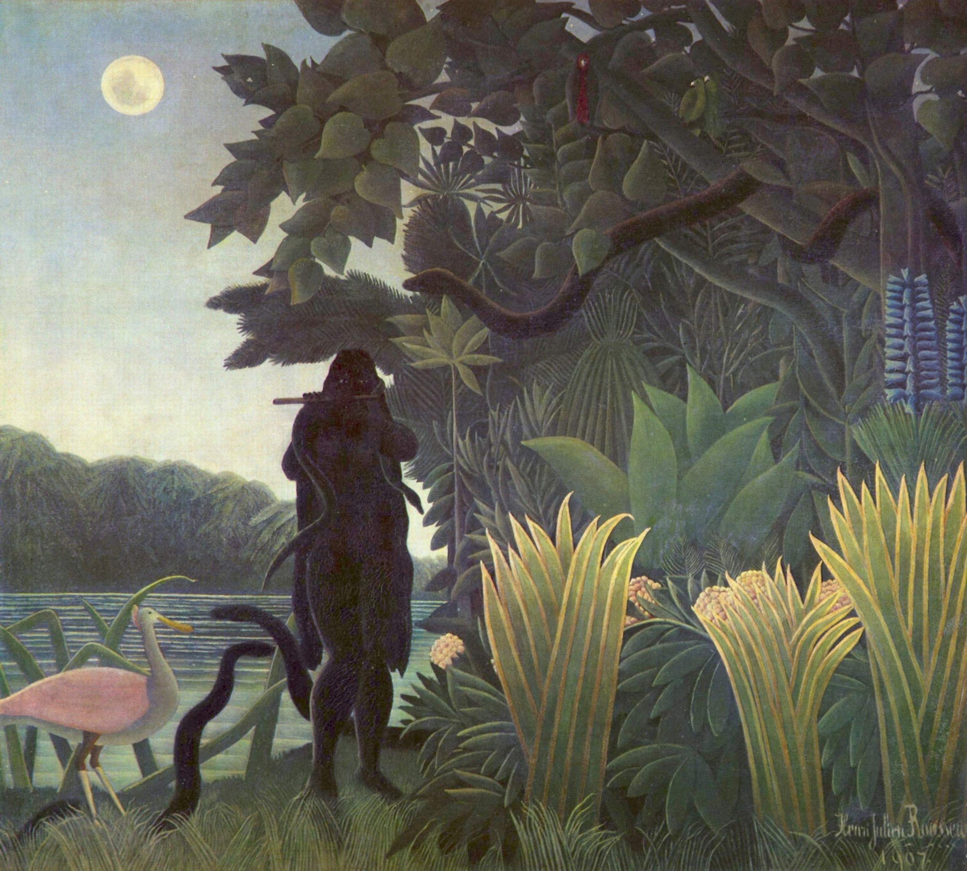 Le charmeur de serpents - Henri Rousseau - Reproductions de tableaux et peintures haut de gamme