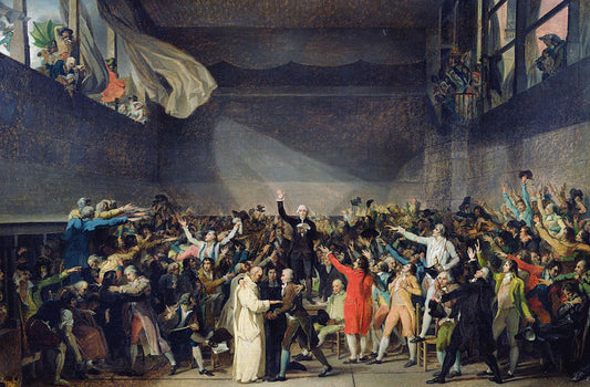 Serment du Jeu de Paume, 20 juin 1789 - Jacques-Louis David - Reproductions de tableaux et peintures haut de gamme