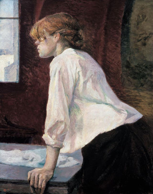 La Blanchisseuse - Toulouse Lautrec - Reproductions de tableaux et peintures haut de gamme