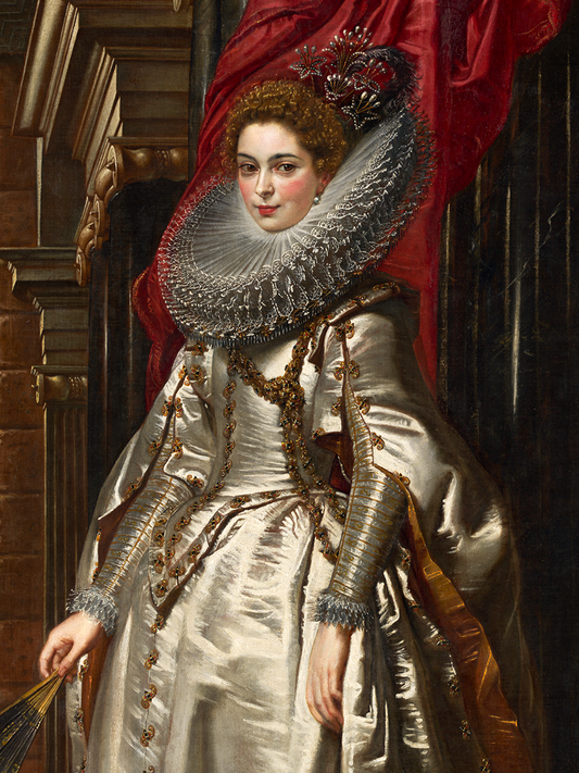 Portrait de Brigida Spinola Doria - Peter Paul Rubens - Reproductions de tableaux et peintures haut de gamme