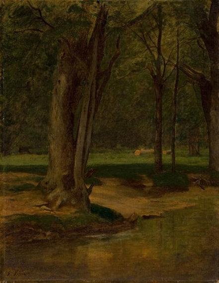 Trout Stream, North Conway - George Inness - Reproductions de tableaux et peintures haut de gamme