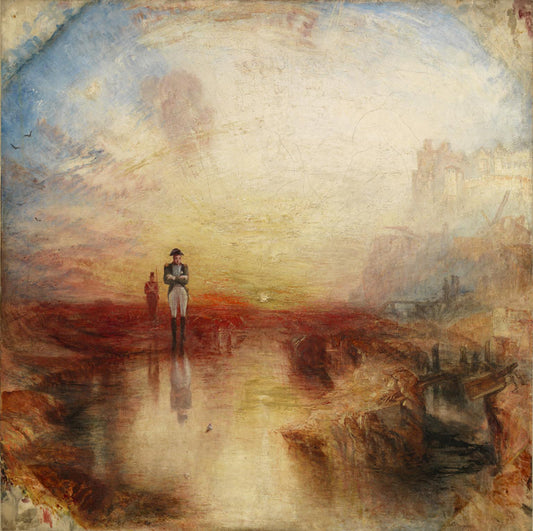 Guerre L'Exilé et l'Arapède - William Turner - Reproductions de tableaux et peintures haut de gamme