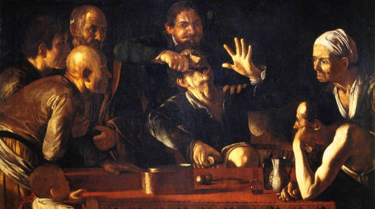 L'extraction de la dent - Caravage - Reproductions de tableaux et peintures haut de gamme