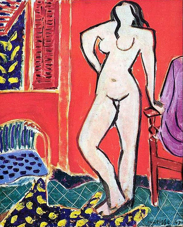 Nu debout - Matisse - Reproductions de tableaux et peintures haut de gamme