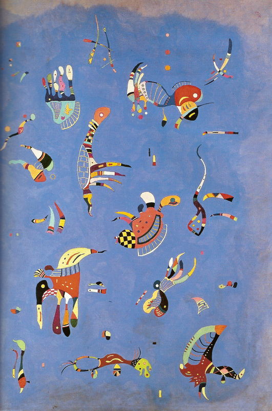 Bleu de ciel - Vassily Kandinsky - Reproductions de tableaux et peintures haut de gamme