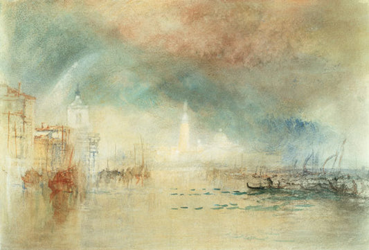 Vue de Venise depuis La Giudecca - William Turner - Reproductions de tableaux et peintures haut de gamme