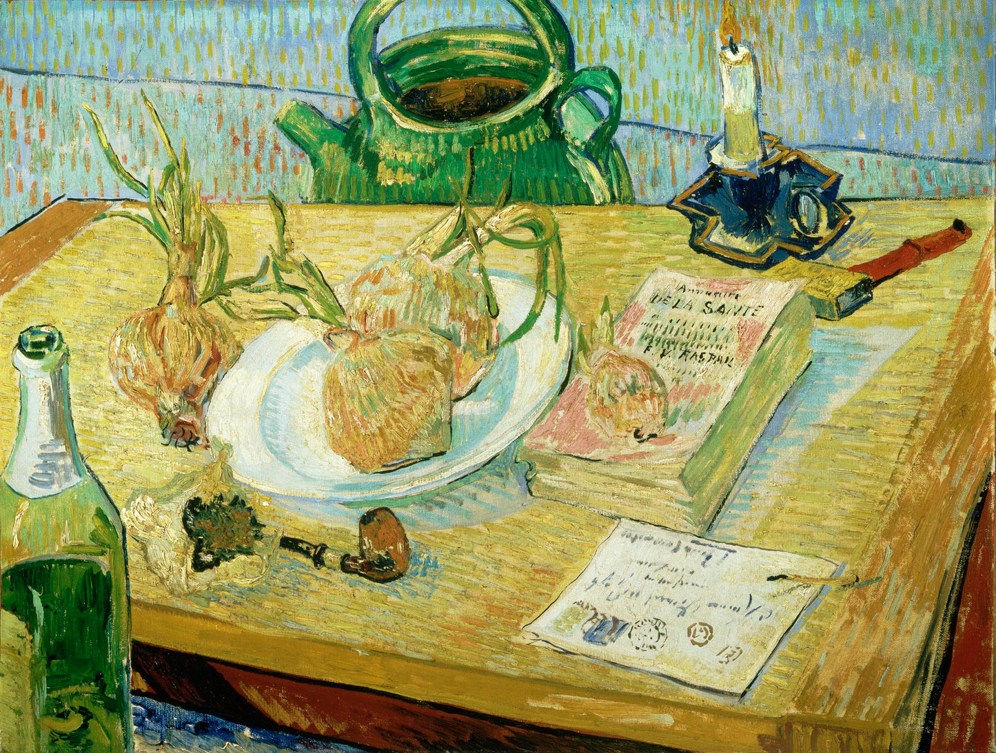 Nature morte avec planche à dessin - Van Gogh - Reproductions de tableaux et peintures haut de gamme