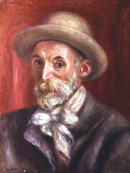 Autoportrait - Pierre-Auguste Renoir - Reproductions de tableaux et peintures haut de gamme