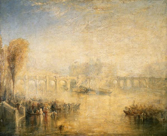 Vue du Pont Neuf - William Turner - Reproductions de tableaux et peintures haut de gamme