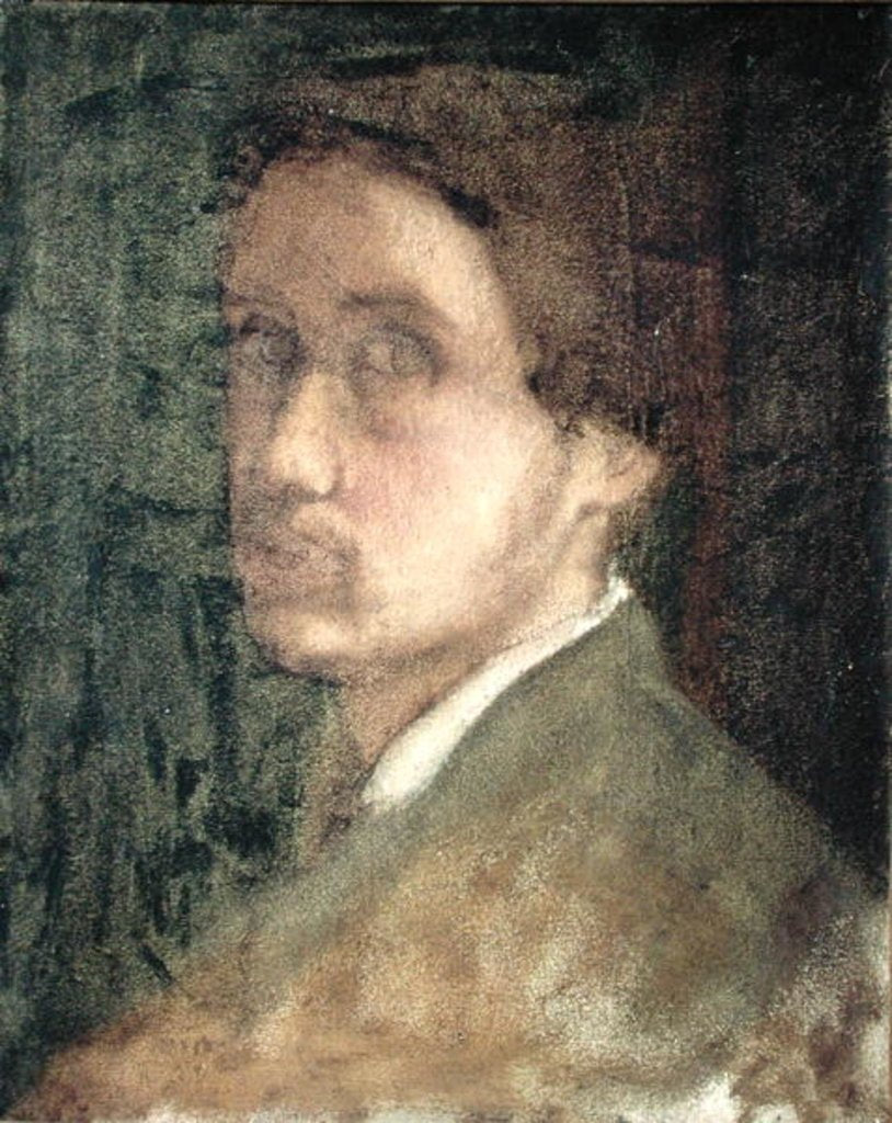 Autoportrait d'un homme - Edgar Degas - Reproductions de tableaux et peintures haut de gamme