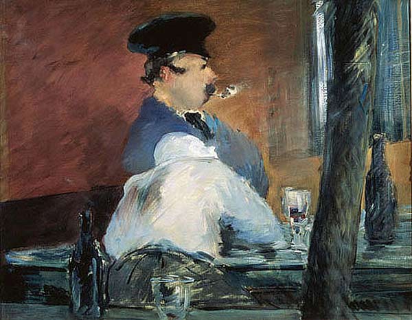 Le bar - Edouard Manet - Reproductions de tableaux et peintures haut de gamme