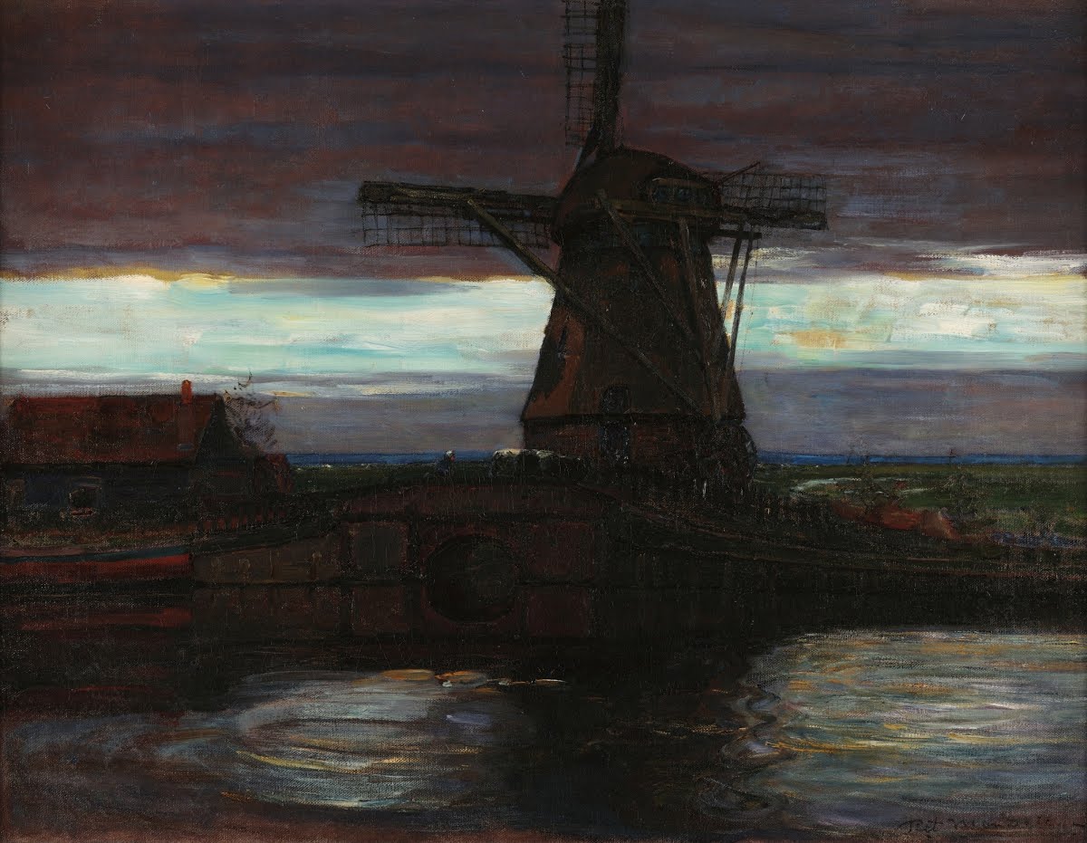 Le moulin - Mondrian - Reproductions de tableaux et peintures haut de gamme