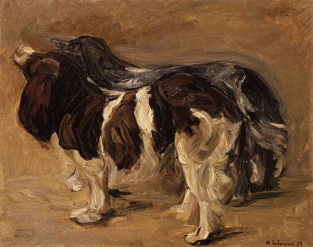 Deux Spaniel - Max Liebermann - Reproductions de tableaux et peintures haut de gamme